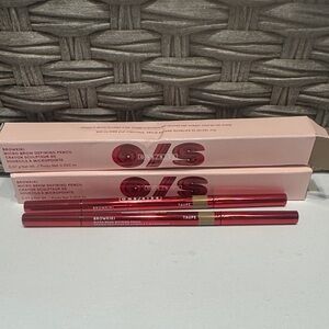 One/Size BrowKiki Micro Brow Defining Pencil — Taupe set of 2